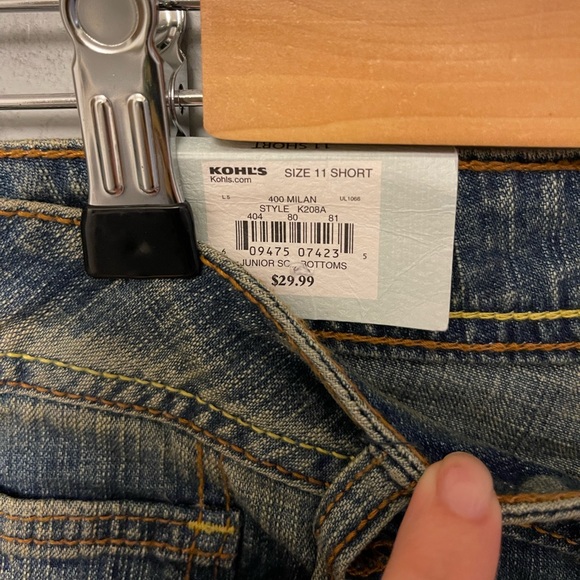 Faded Wash Flare Leg Jeans - Picture 7 of 10